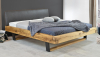 Solid bed, metal legs Laura