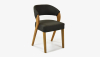 Torino, Luxury chair darkbrown