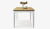 Tomino, folding table white + oak