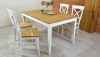 Tomino, folding table white + oak