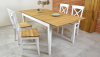 Tomino, folding table white + oak