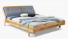 Design oak luxury bed, Milenium