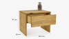 Matus, spruce nightstand