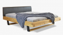 Solid bed, spruce wood Laura