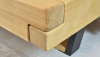 Solid bed, spruce wood Laura